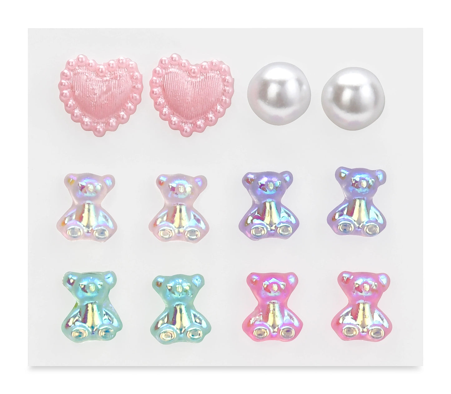 Bear Stick on Earrings