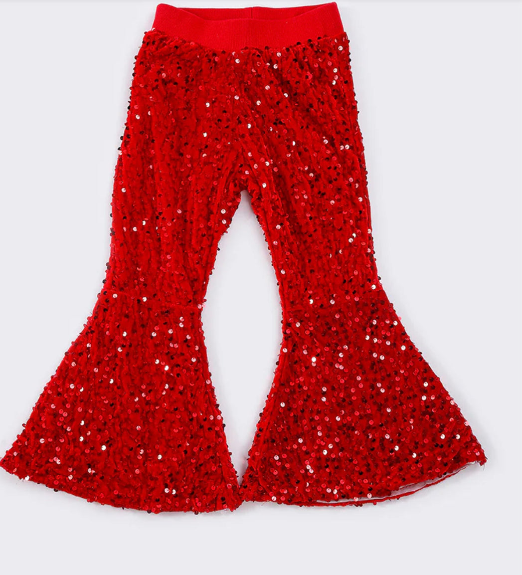 Red Sparkle Flares