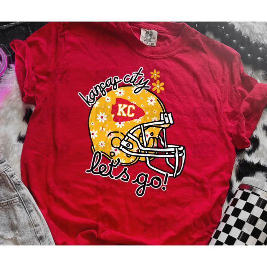 Floral Helmet Tee