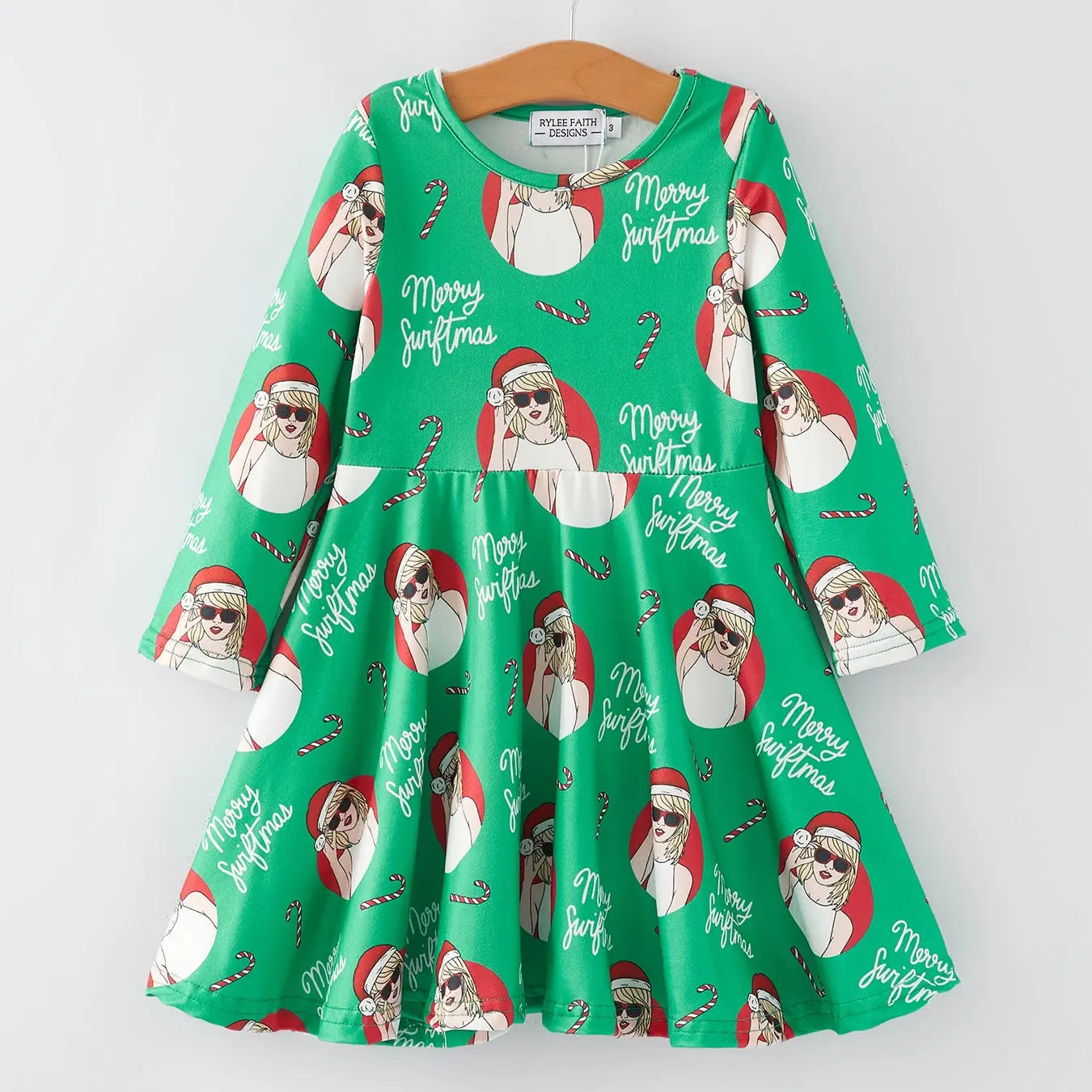 Merry Swiftmas Twirl Dress